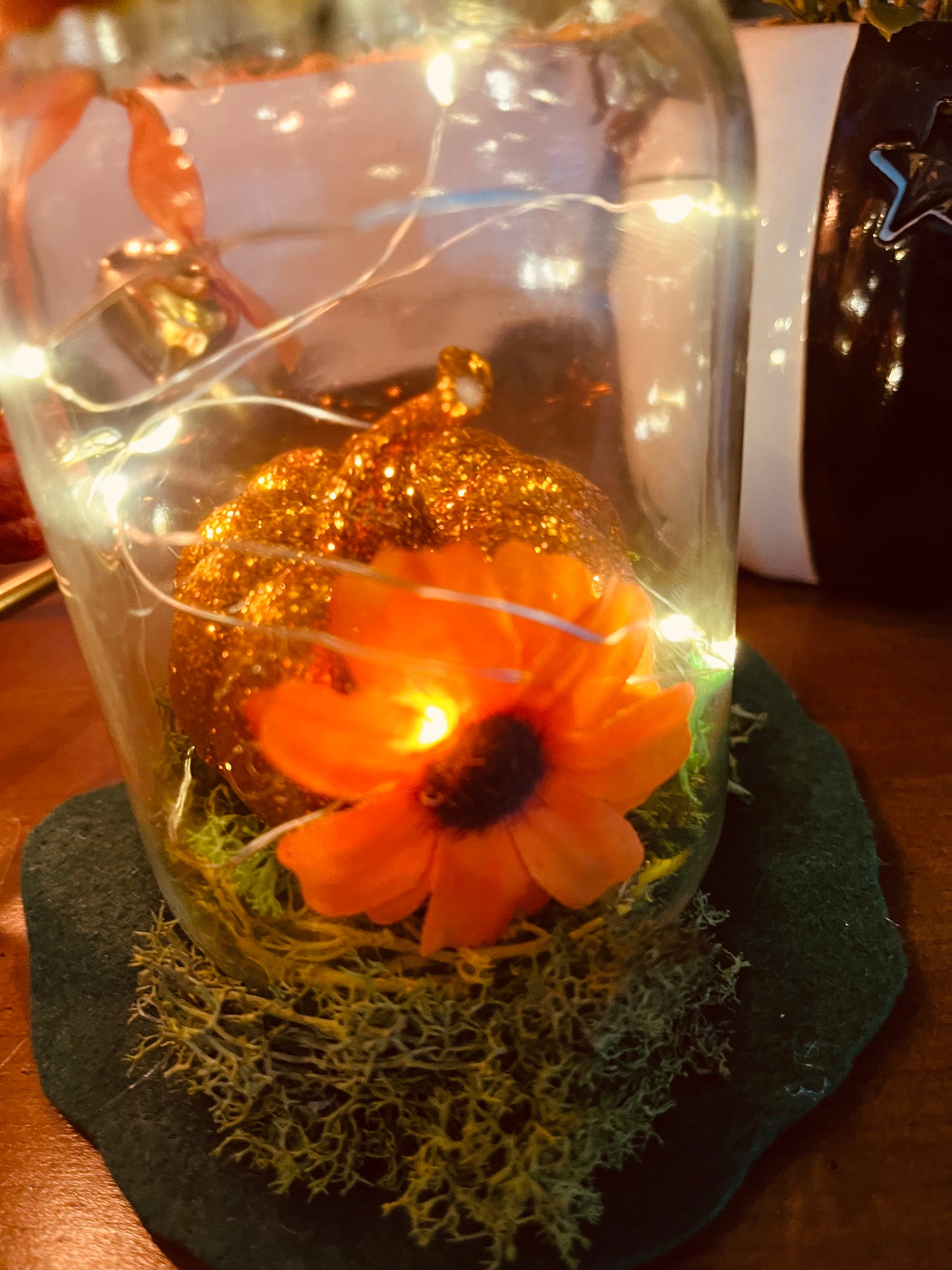 Magical Autumn Pumpkin Jar