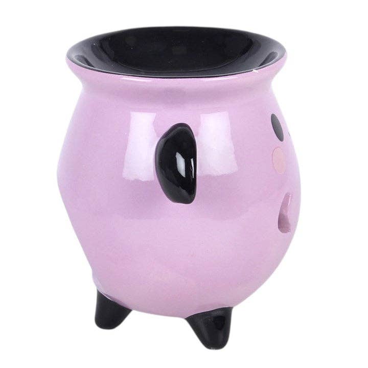 Pastel Bat Brew Gothic Halloween Cauldron Oil Burner