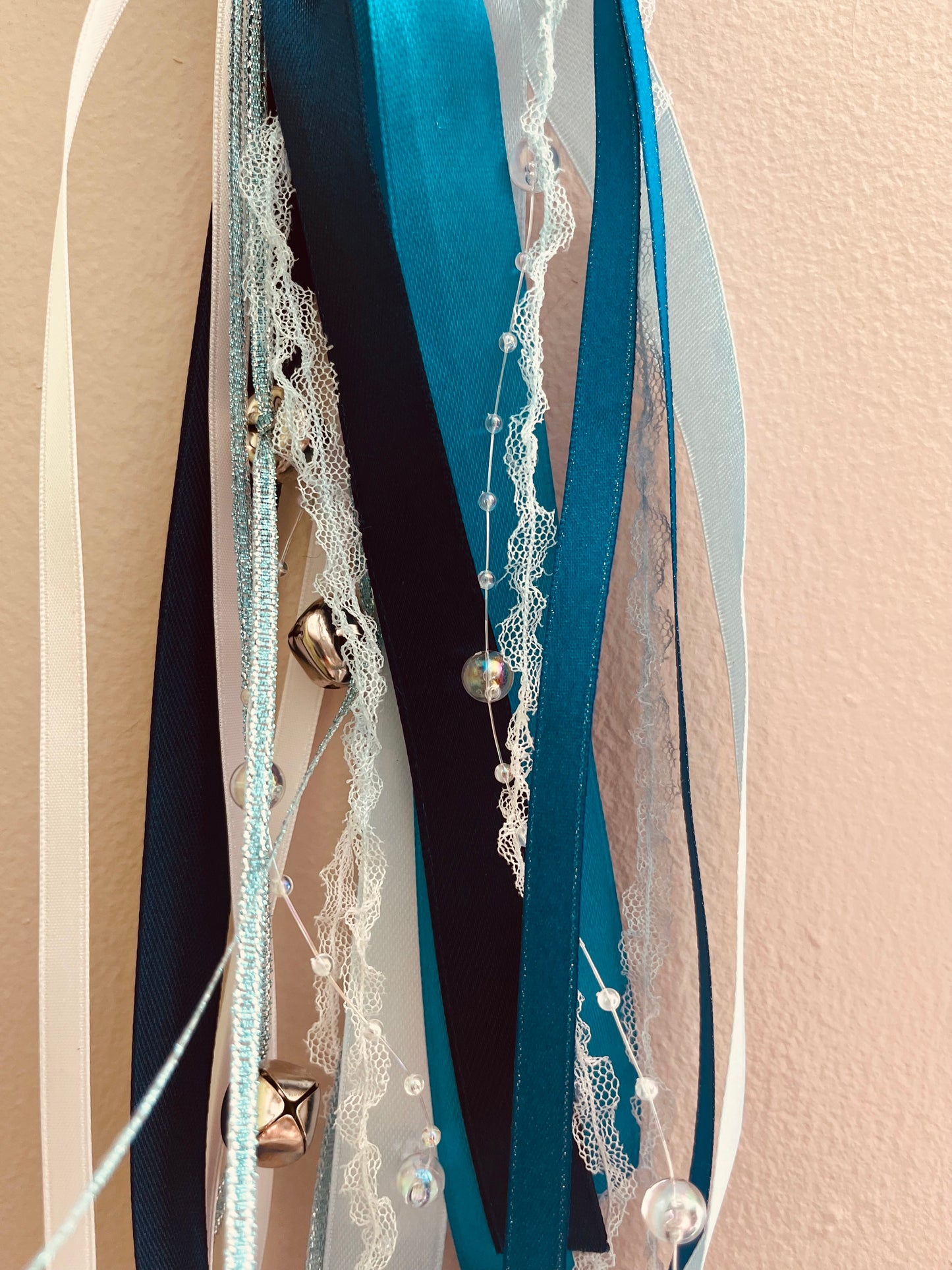 Enchanted mini blue wreath