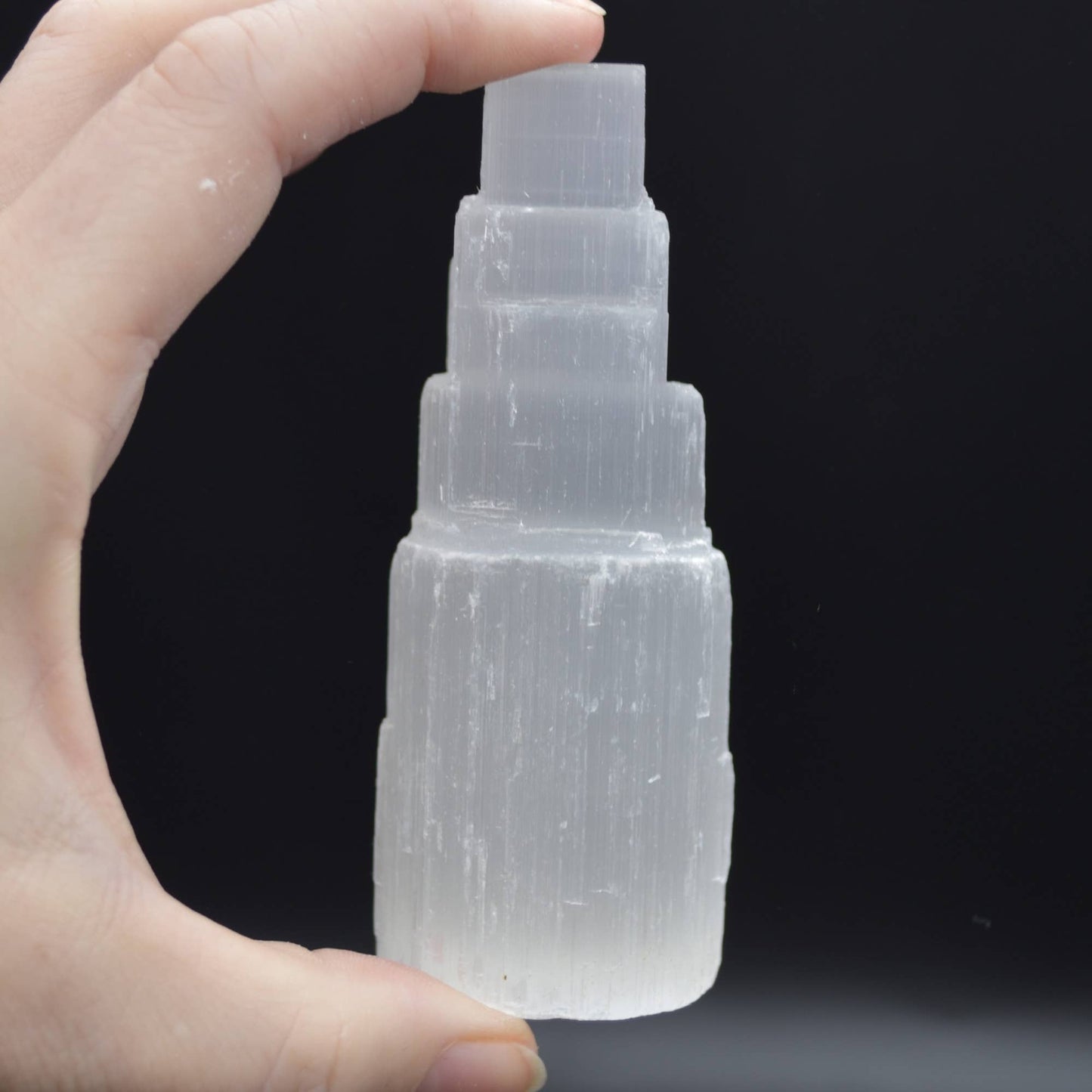 Selenite Tower - 10 cm - 1 Count