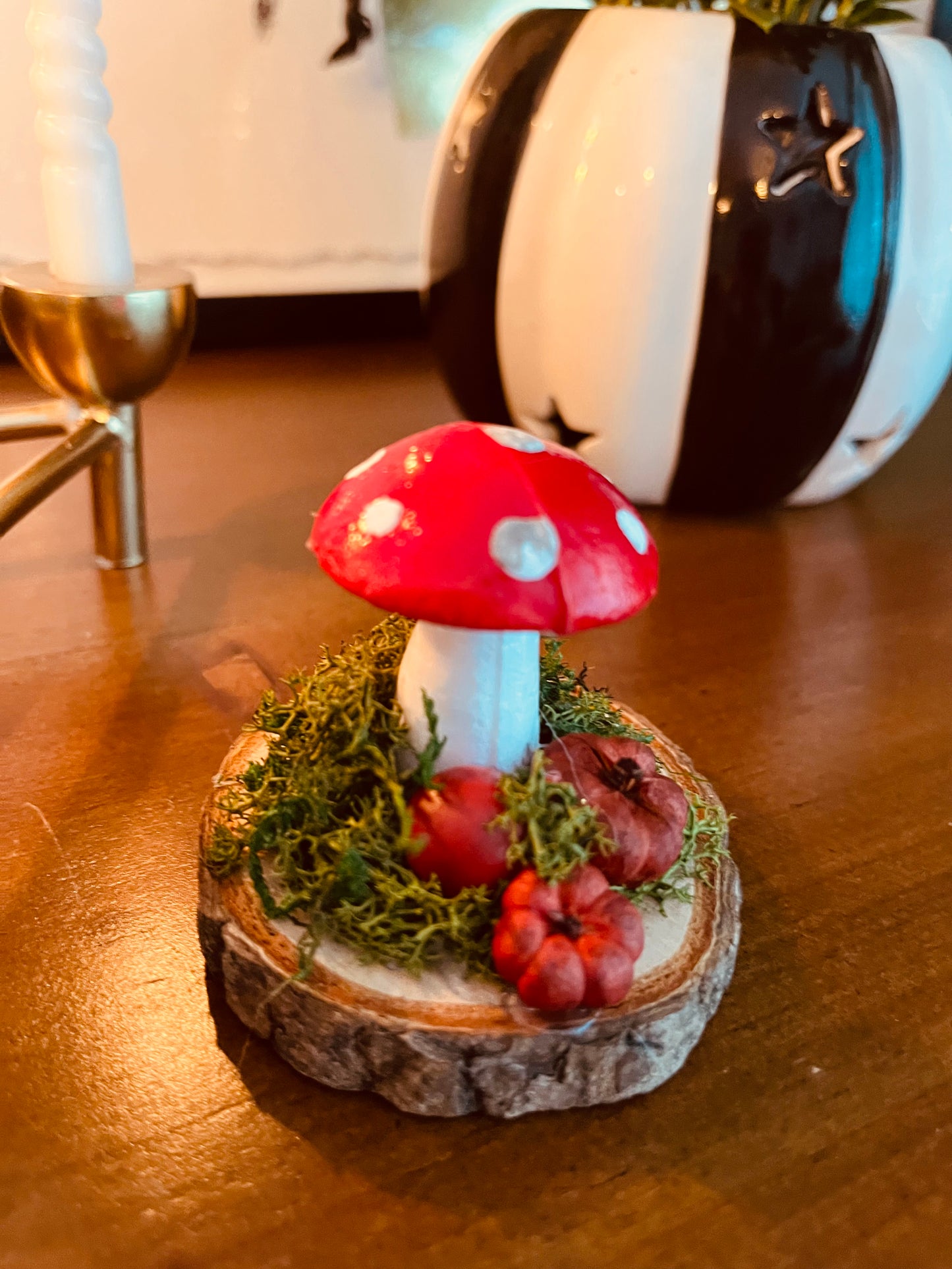 Magical Woodland Toadstool Decoration