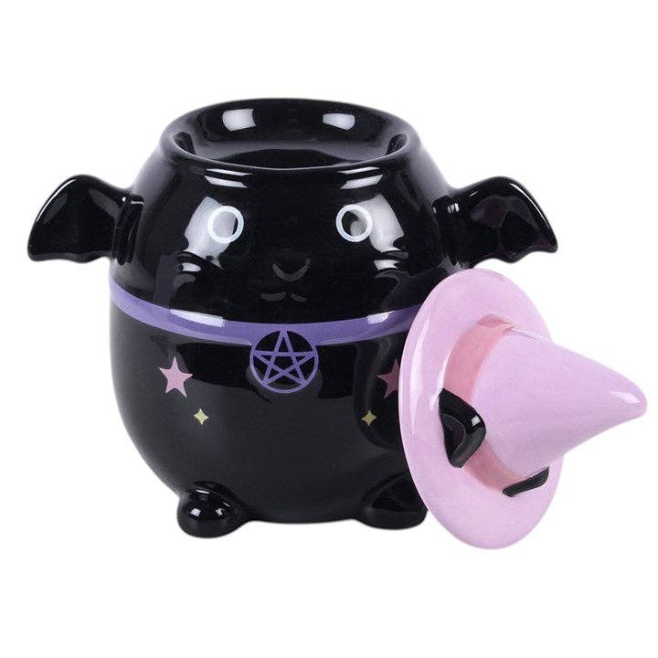 Pastel Bat Cat Gothic Halloween Oil Burner
