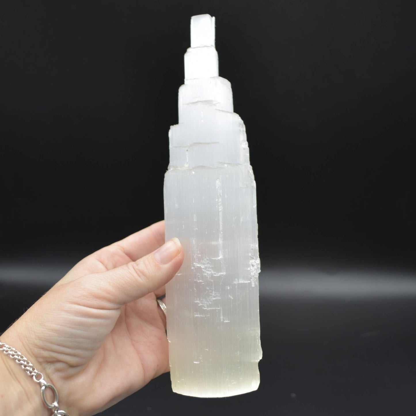 Selenite Tower - 20 cm - 1 Count
