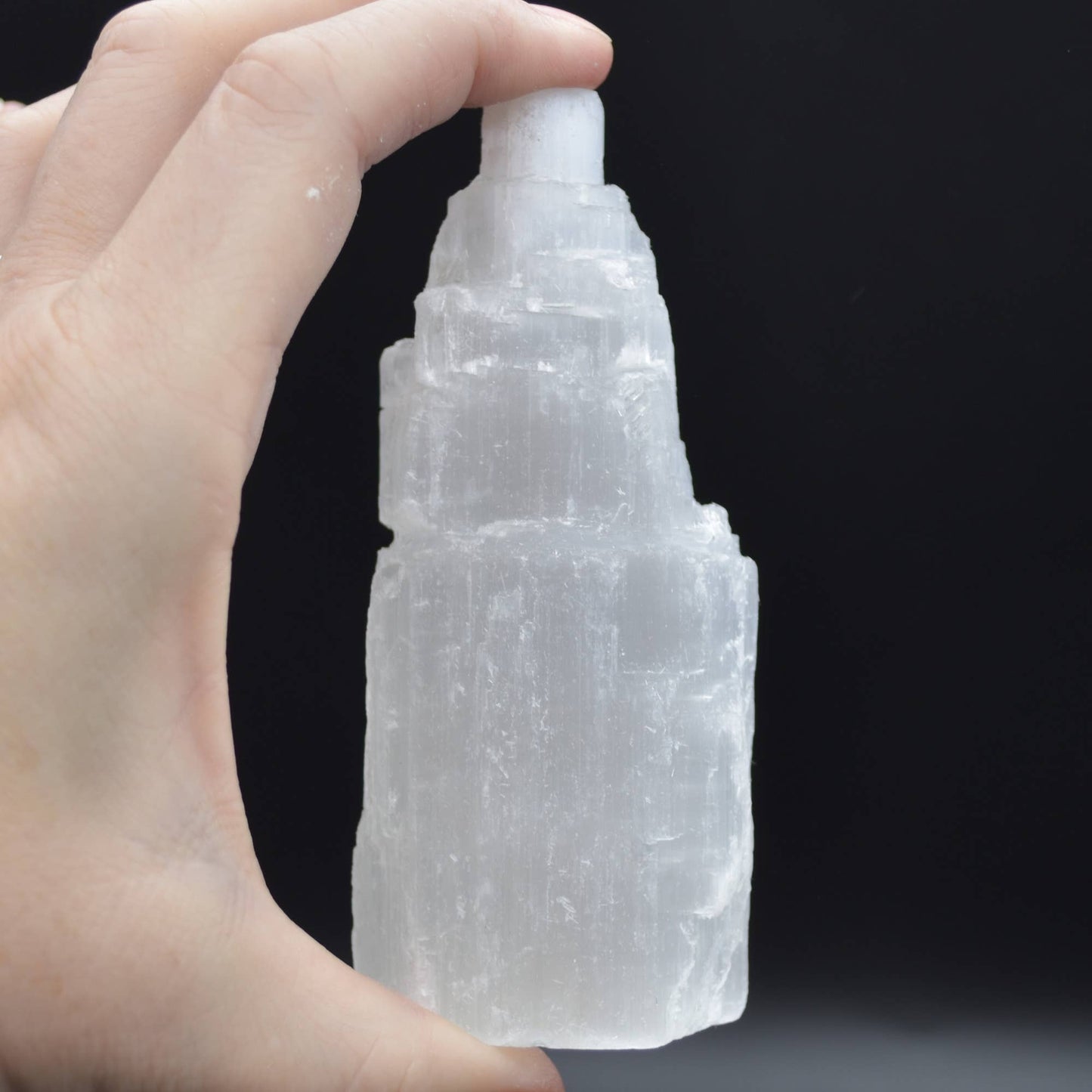 Selenite Tower - 10 cm - 1 Count