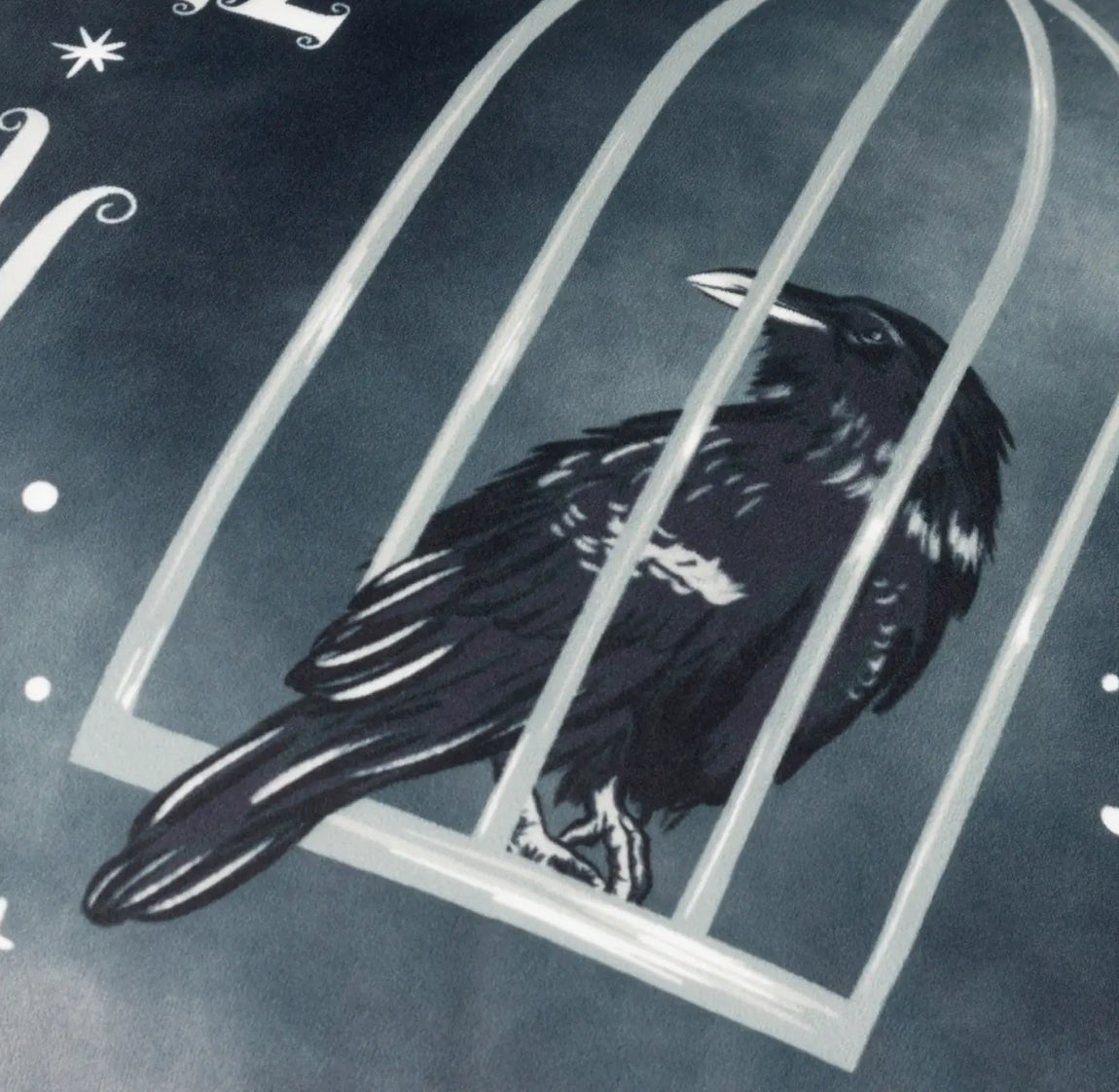 Spell On You Velvet Piped Cushion Black