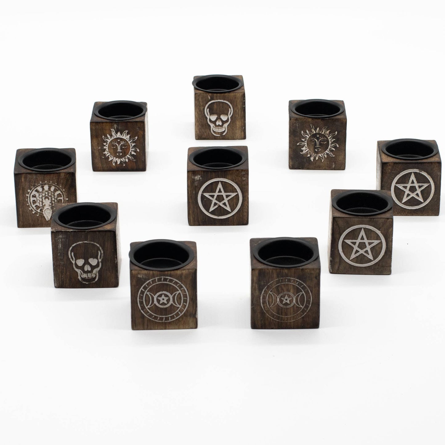 Cube Multi Purpose Holder - 5x5x5cm - Witchcraft Selection