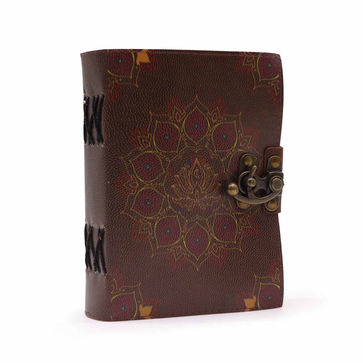 Leather Lotus Mandala (18x13cm)