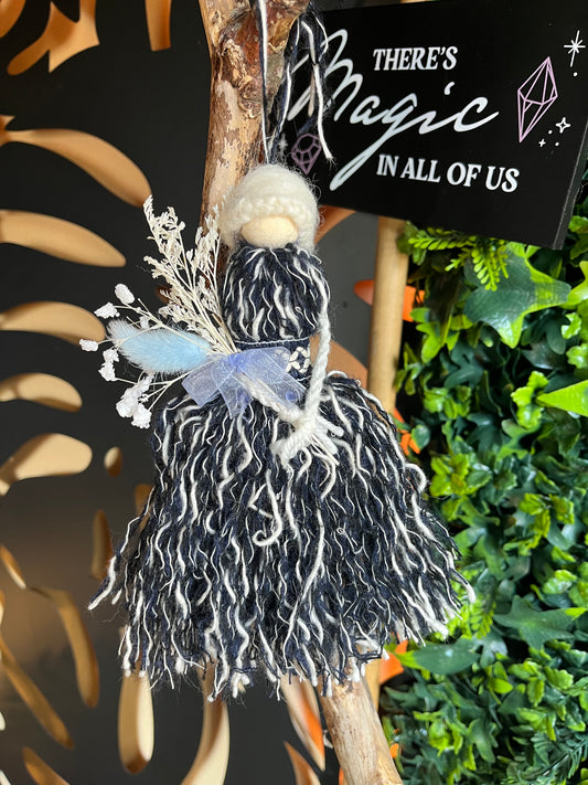 Handmade whimsical dolly