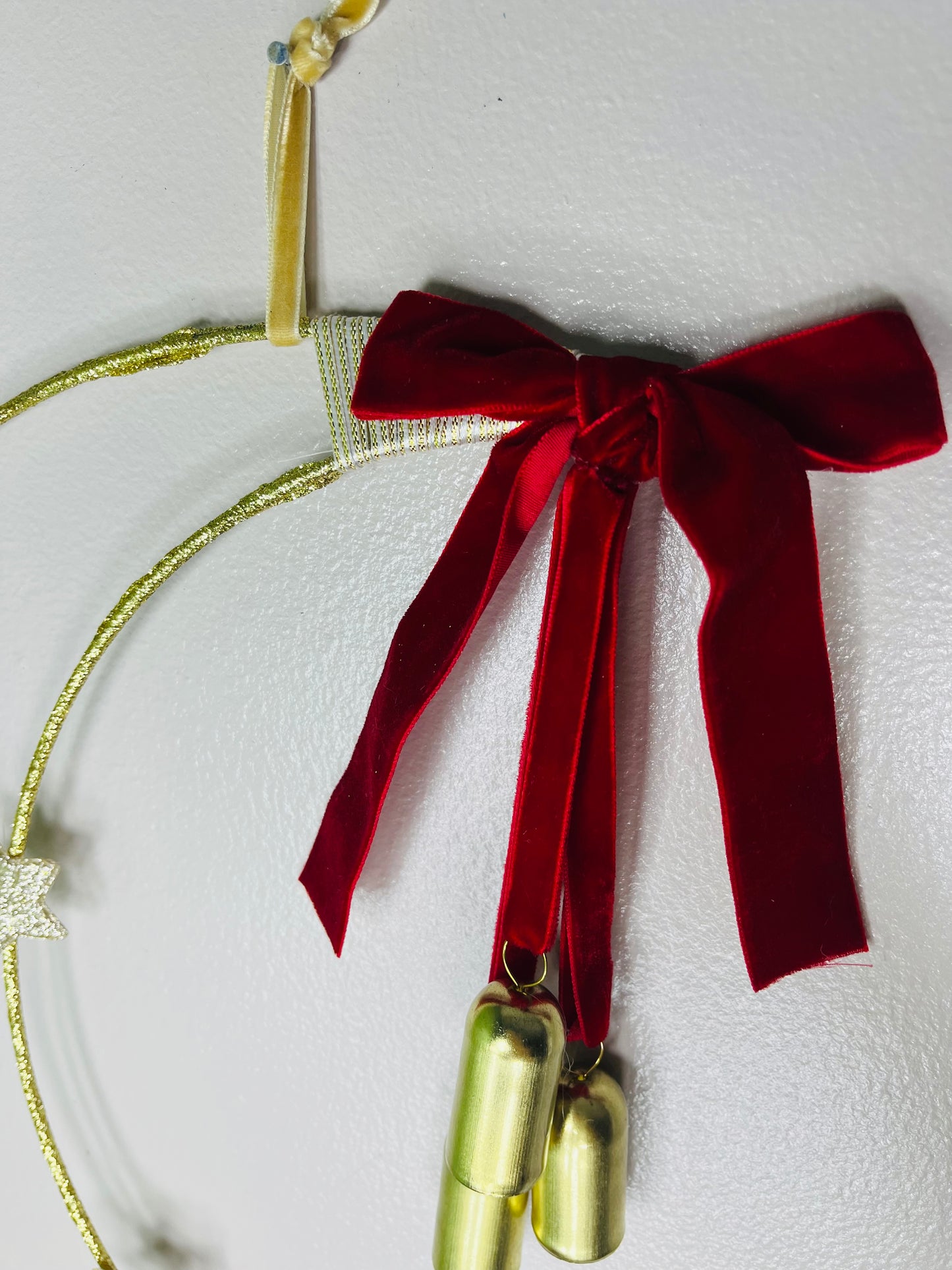 ✨ Golden Crescent Moon Ornament (Yule & Christmas Decoration )✨