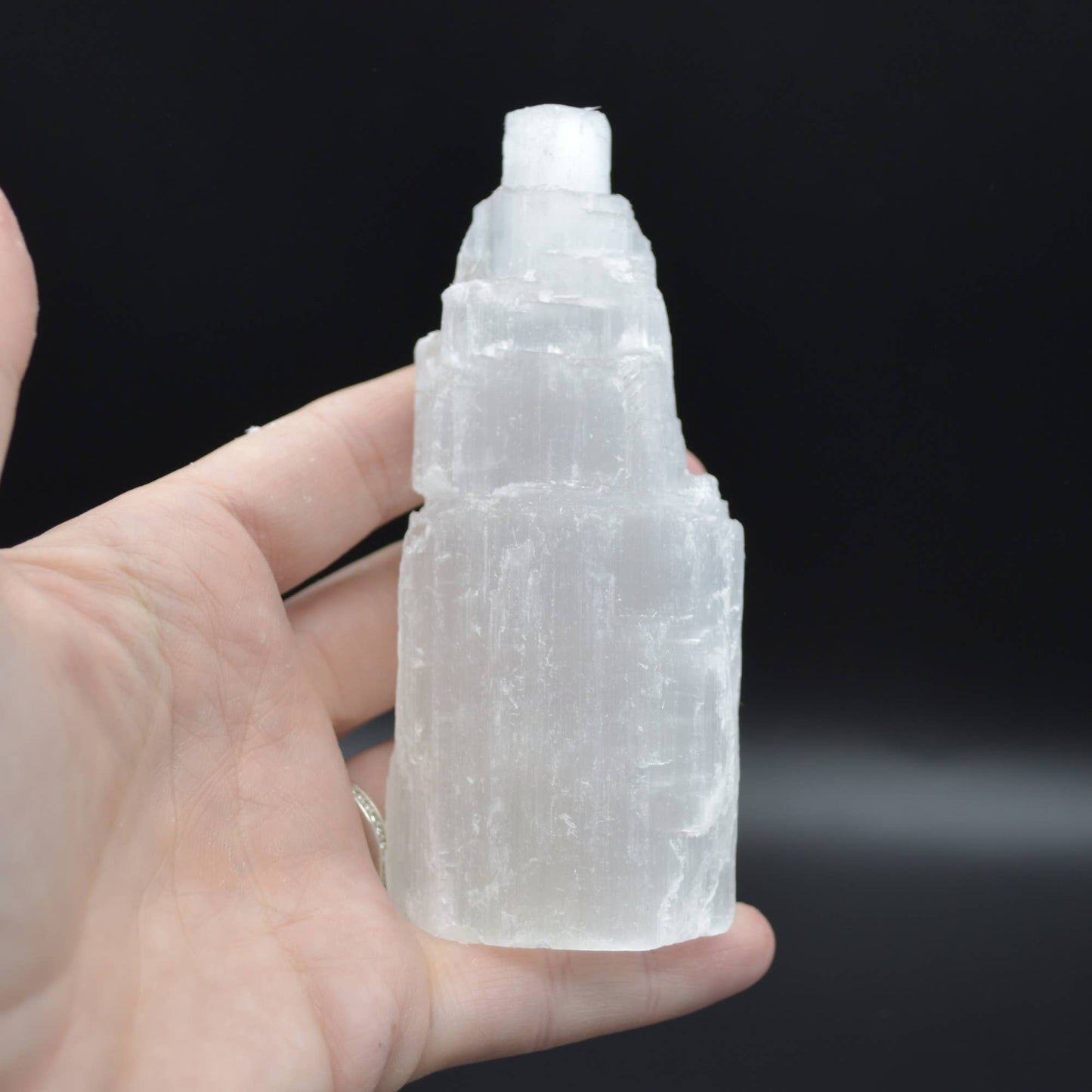 Selenite Tower - 10 cm - 1 Count
