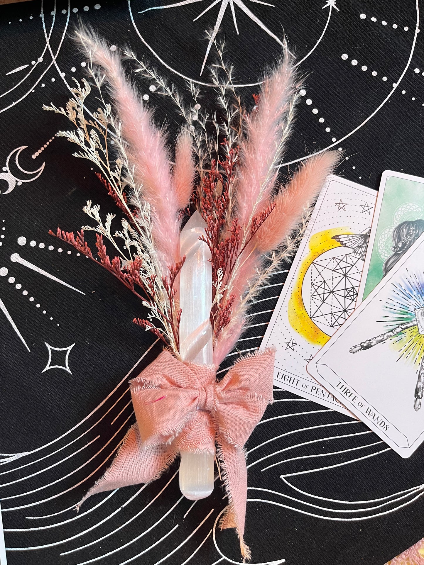 Decorative Selenite Wand