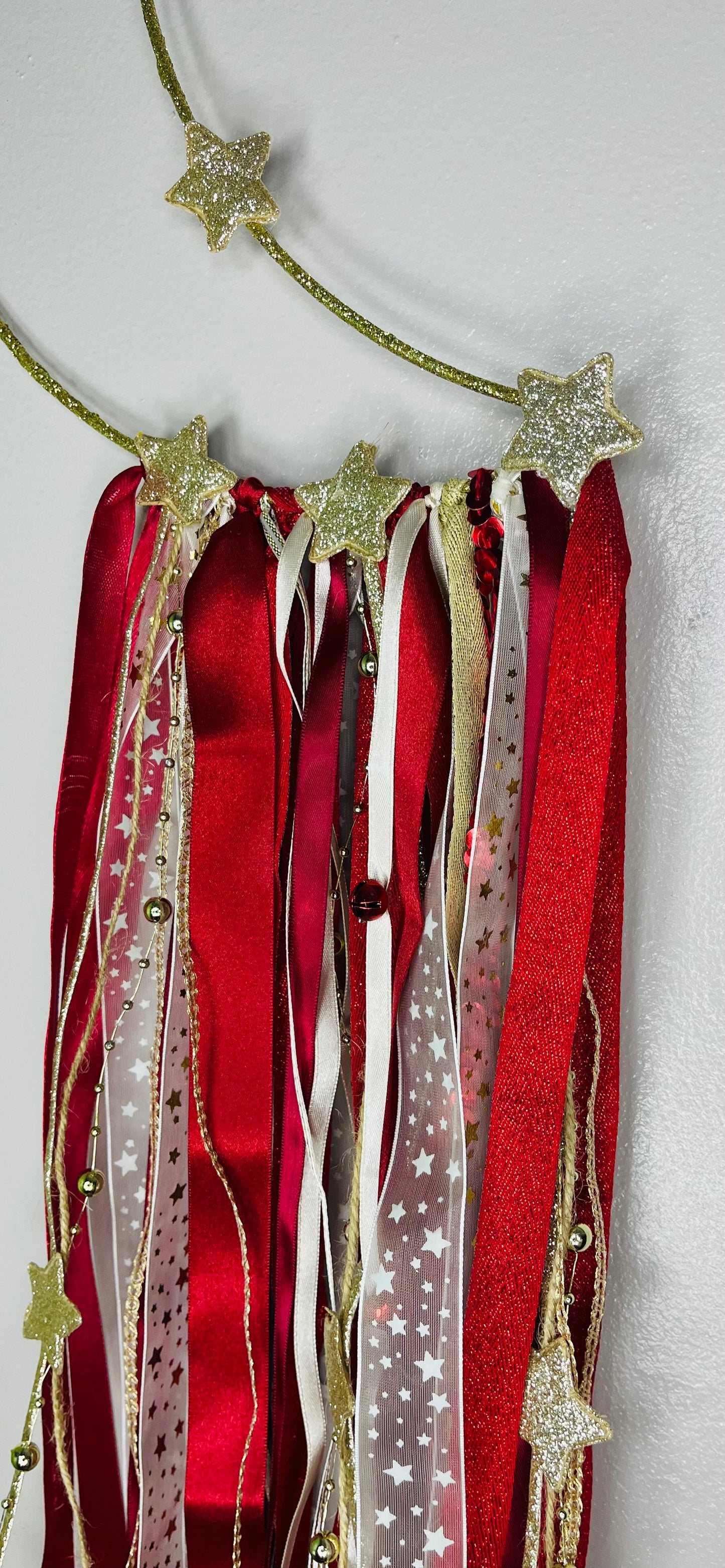 ✨ Golden Crescent Moon Ornament (Yule & Christmas Decoration )✨