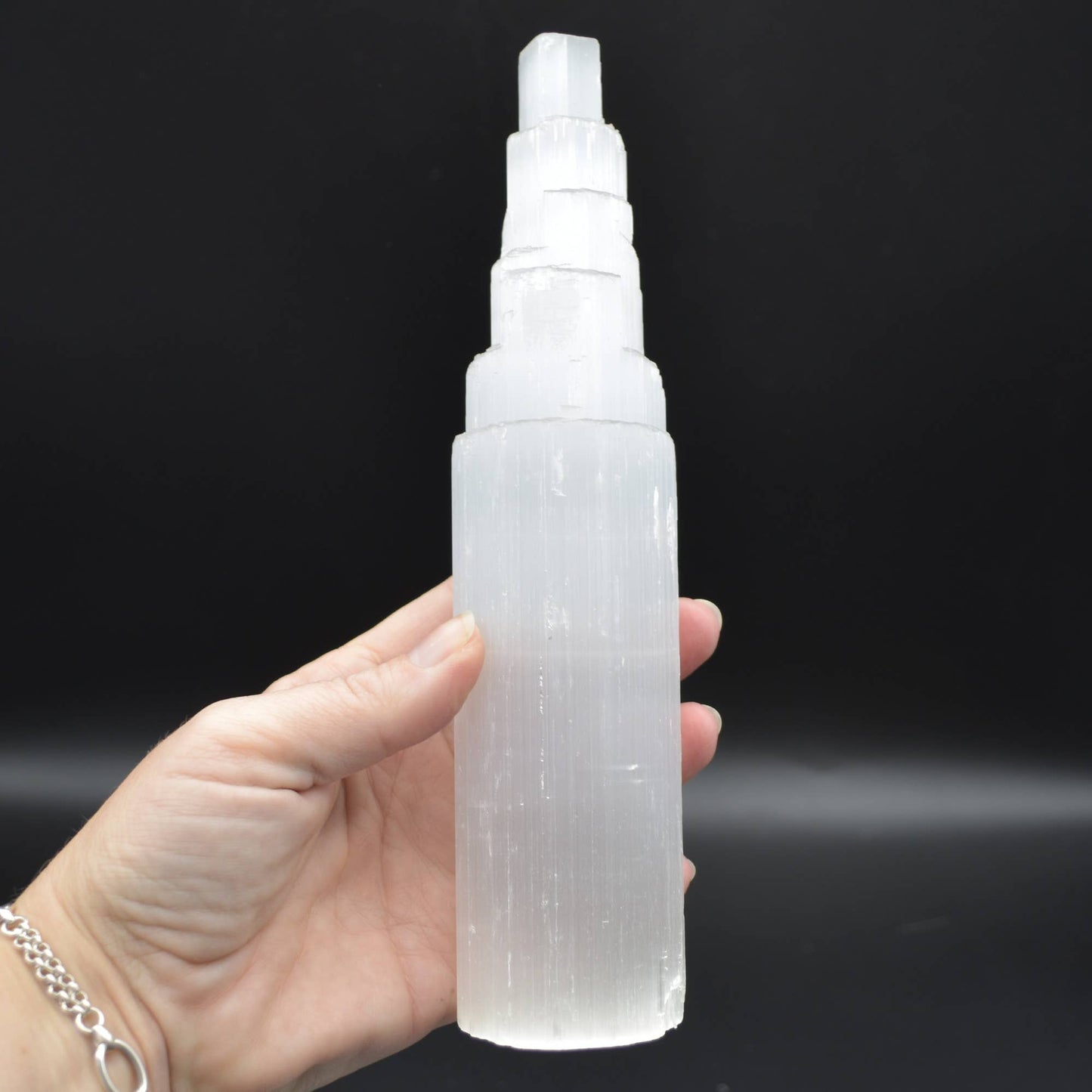 Selenite Tower - 20 cm - 1 Count
