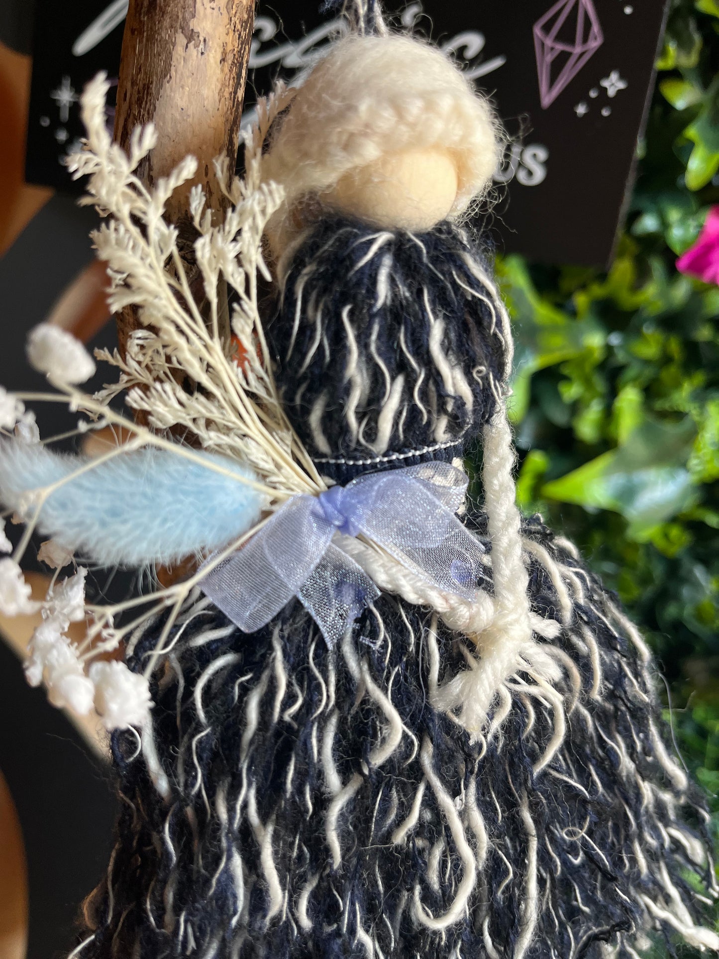 Handmade whimsical dolly
