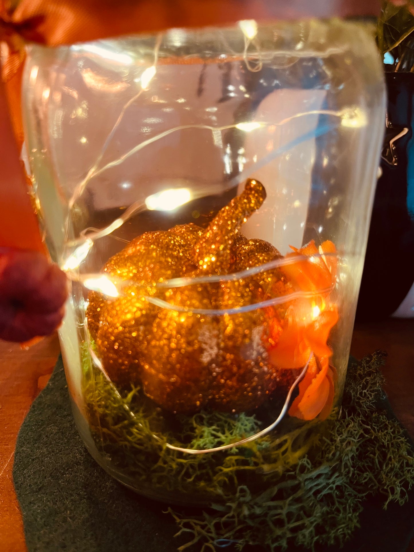 Magical Autumn Pumpkin Jar