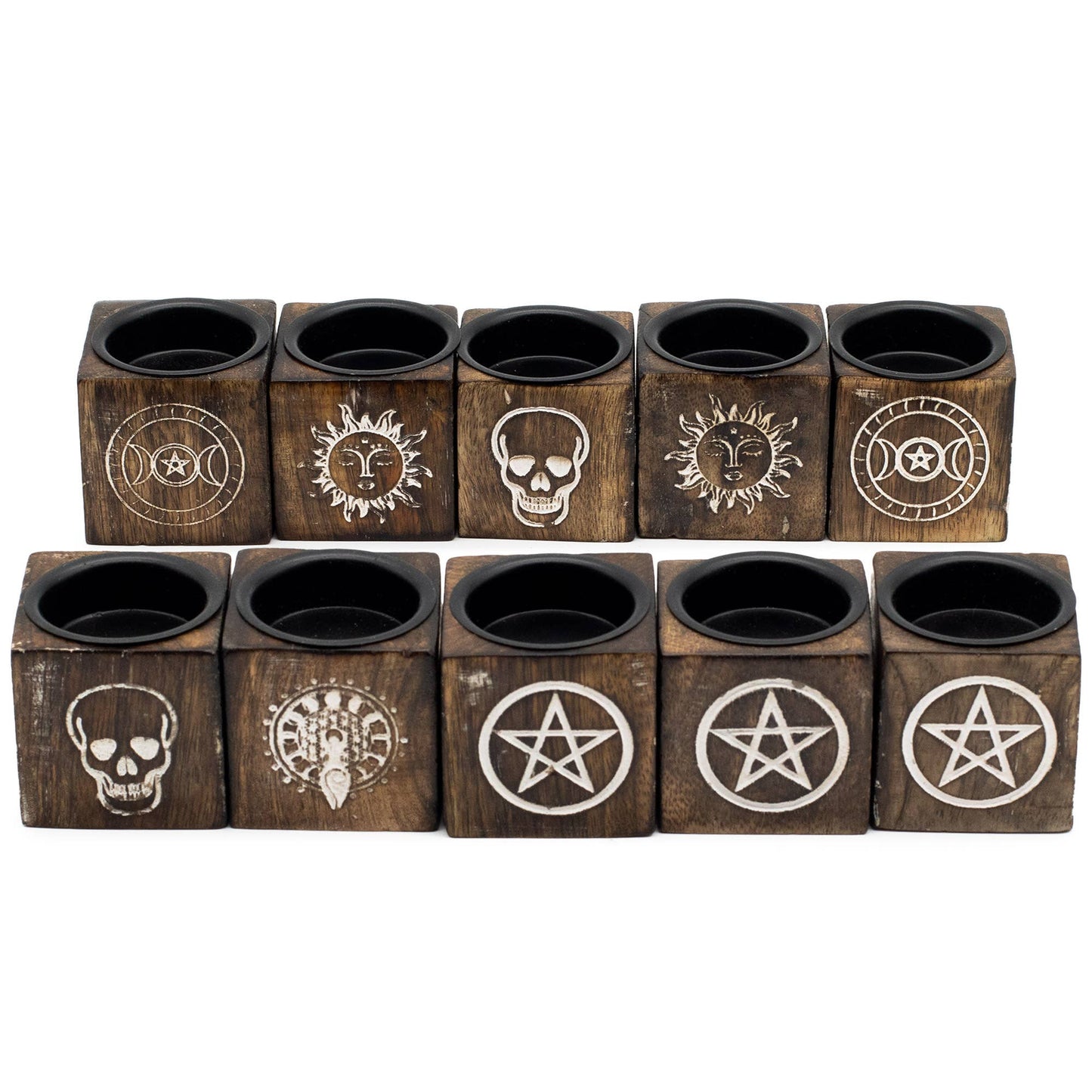 Cube Multi Purpose Holder - 5x5x5cm - Witchcraft Selection
