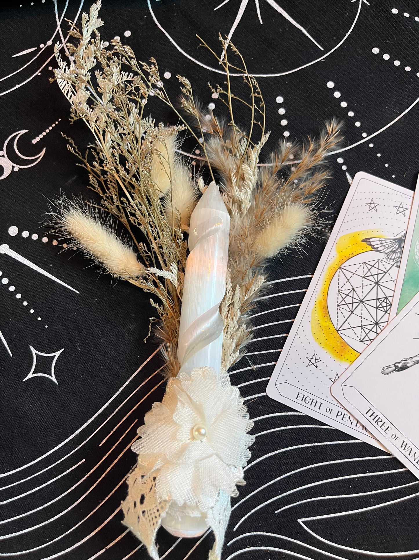 Decorative Selenite Wand