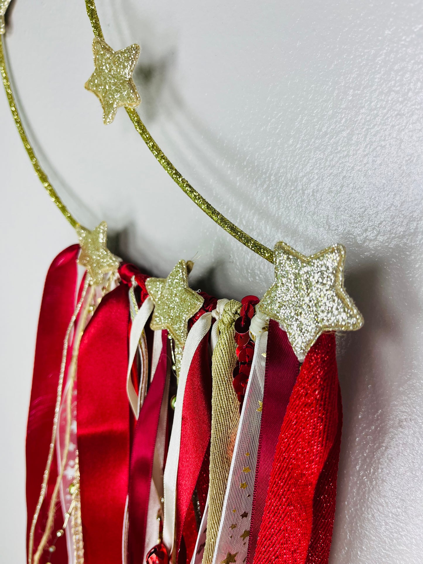 ✨ Golden Crescent Moon Ornament (Yule & Christmas Decoration )✨