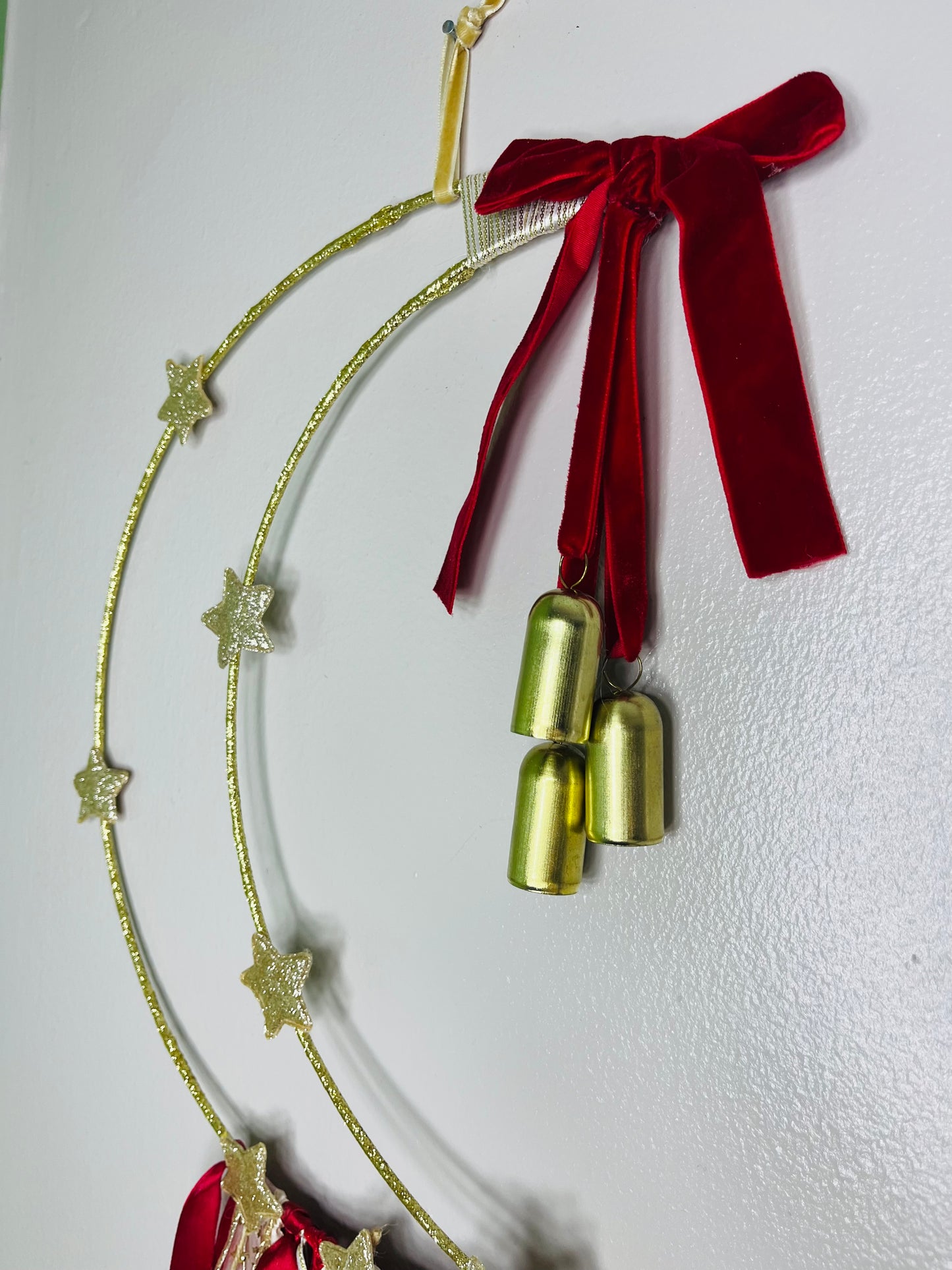 ✨ Golden Crescent Moon Ornament (Yule & Christmas Decoration )✨