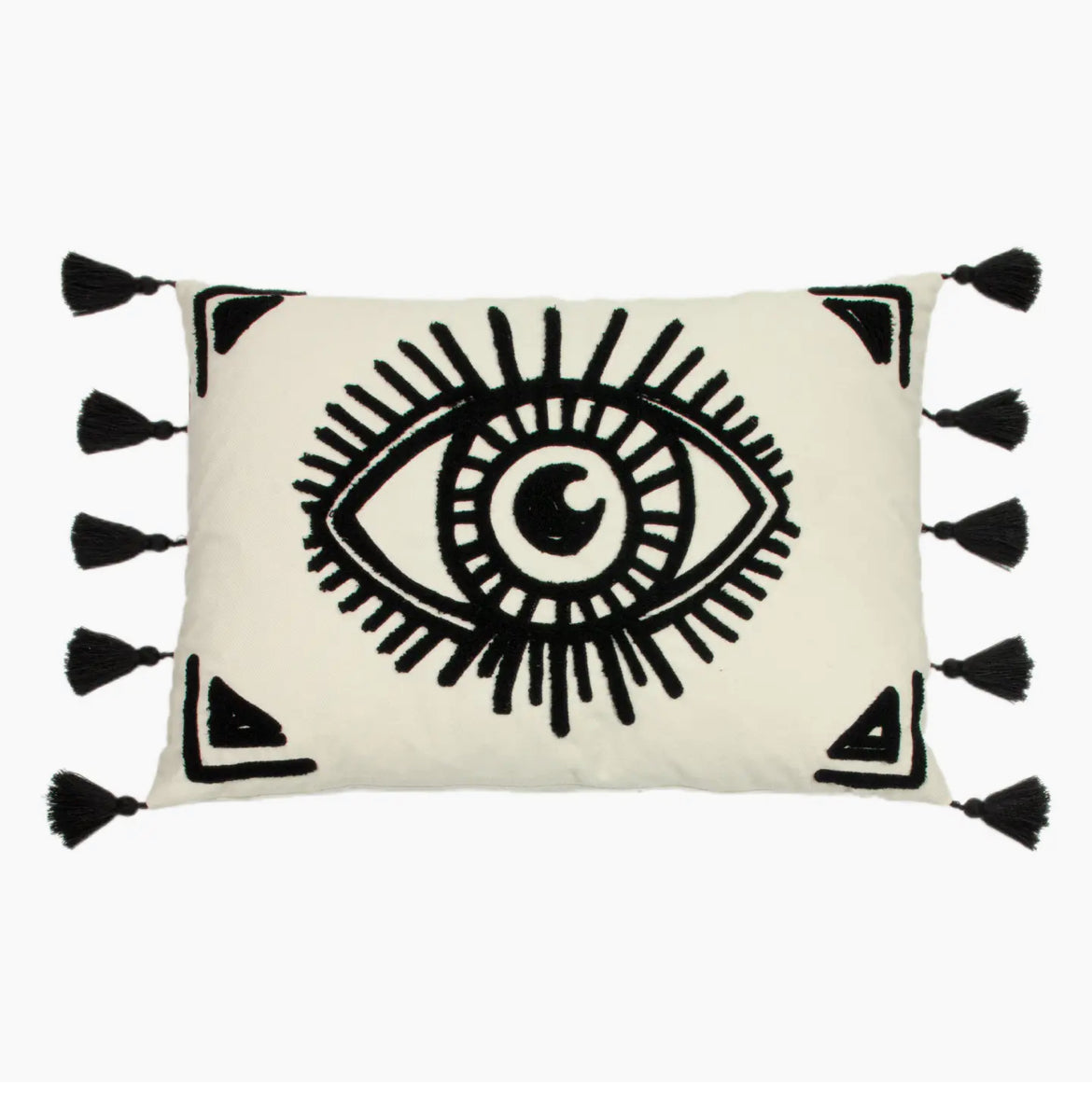 Ashram Eye Cushion Monochrome