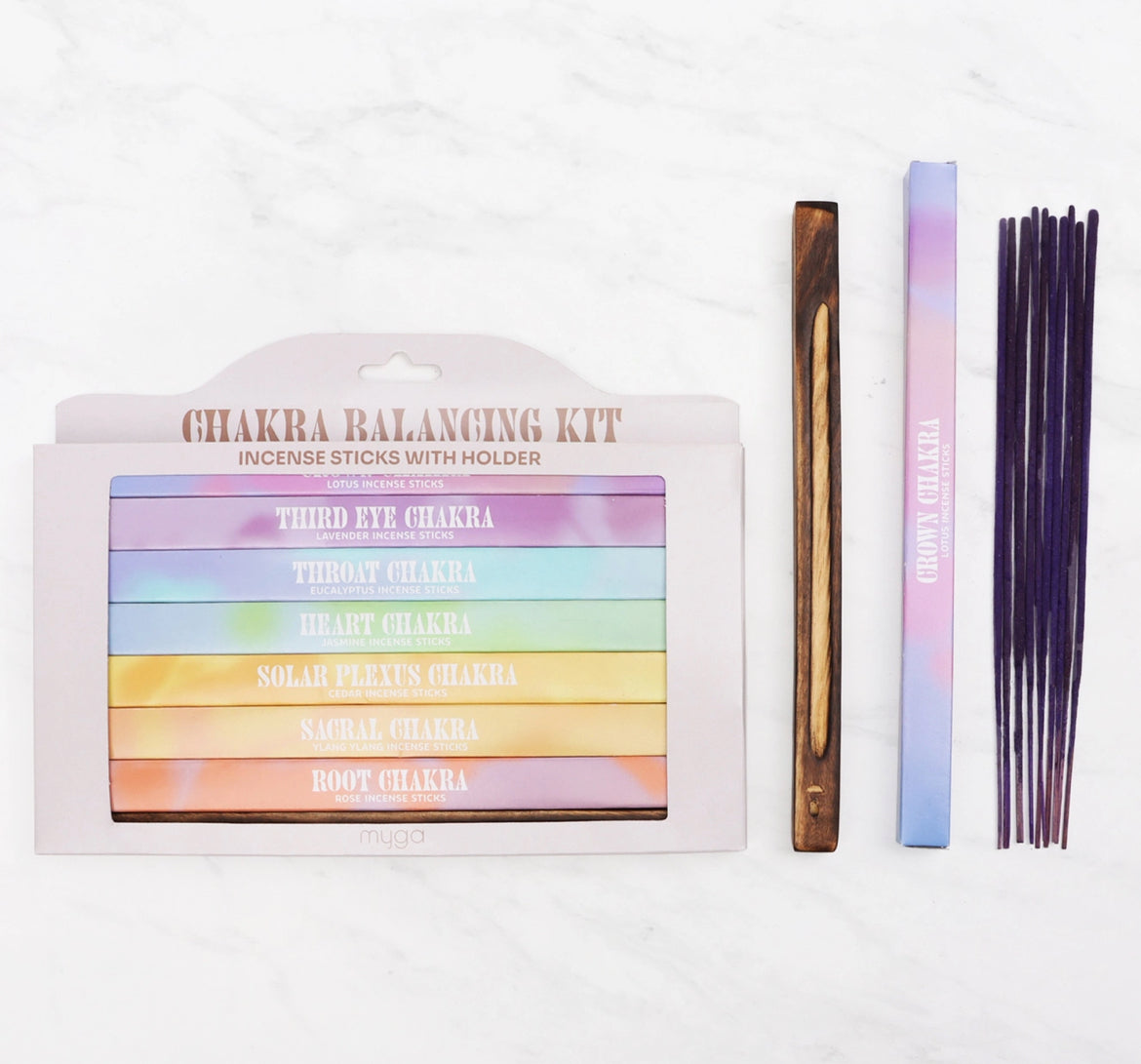 Chakra Incense Balancing Kit