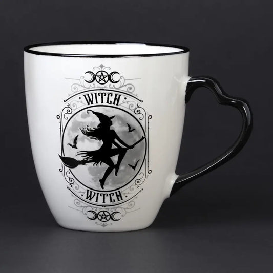 Witch: Mug with Heart Handle