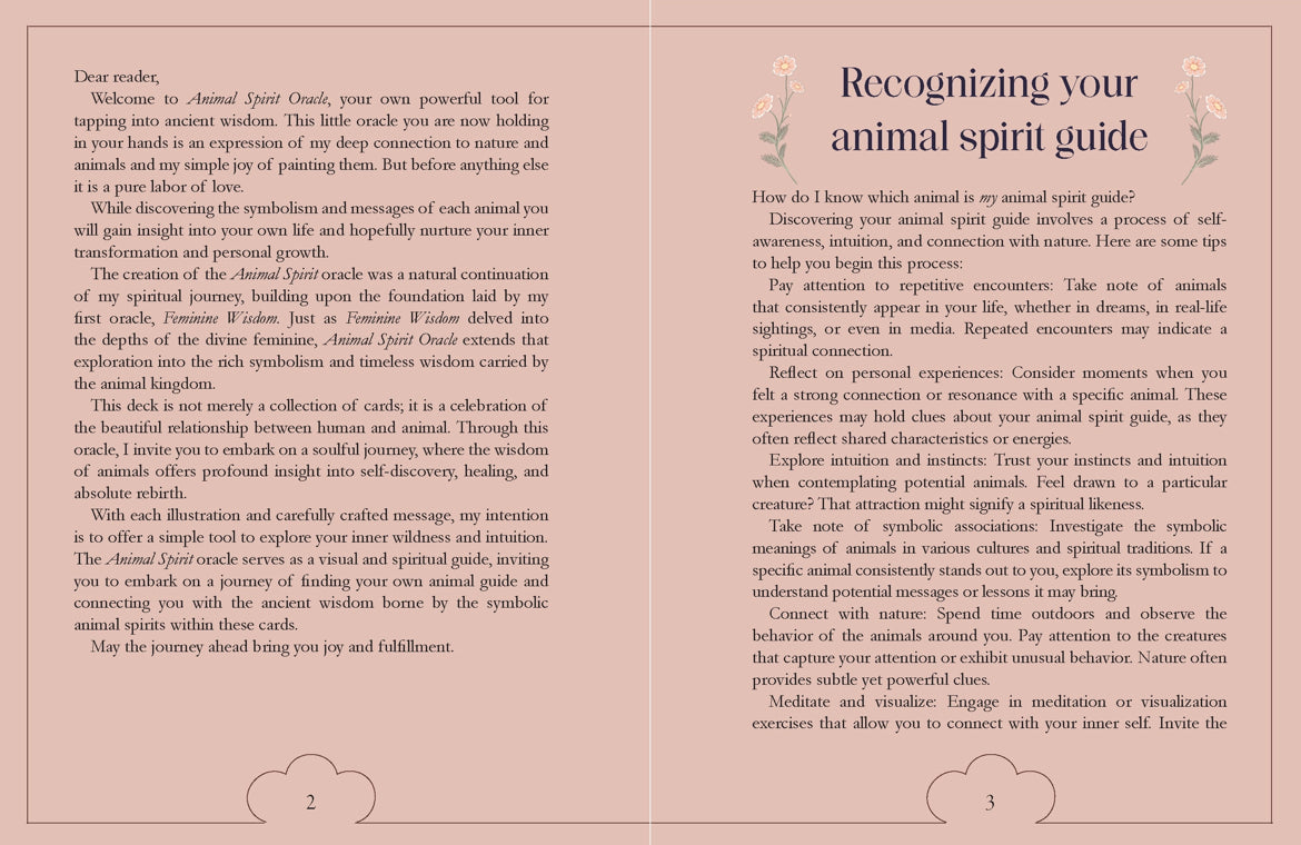 Animal Spirit Oracle Cards