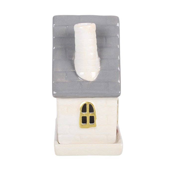 Stone Cottage Incense Cone Holder