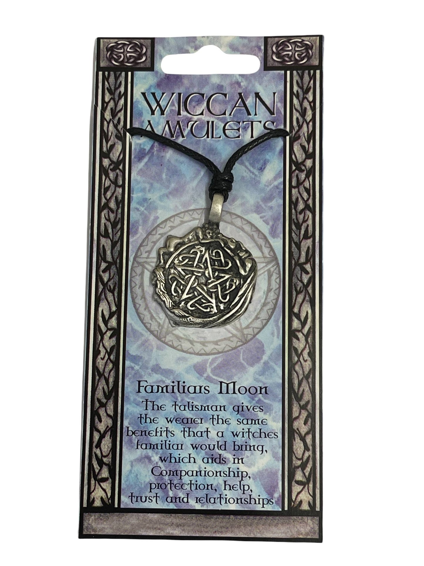 Familiais Moon Protection Wicca Jewelry Amulet