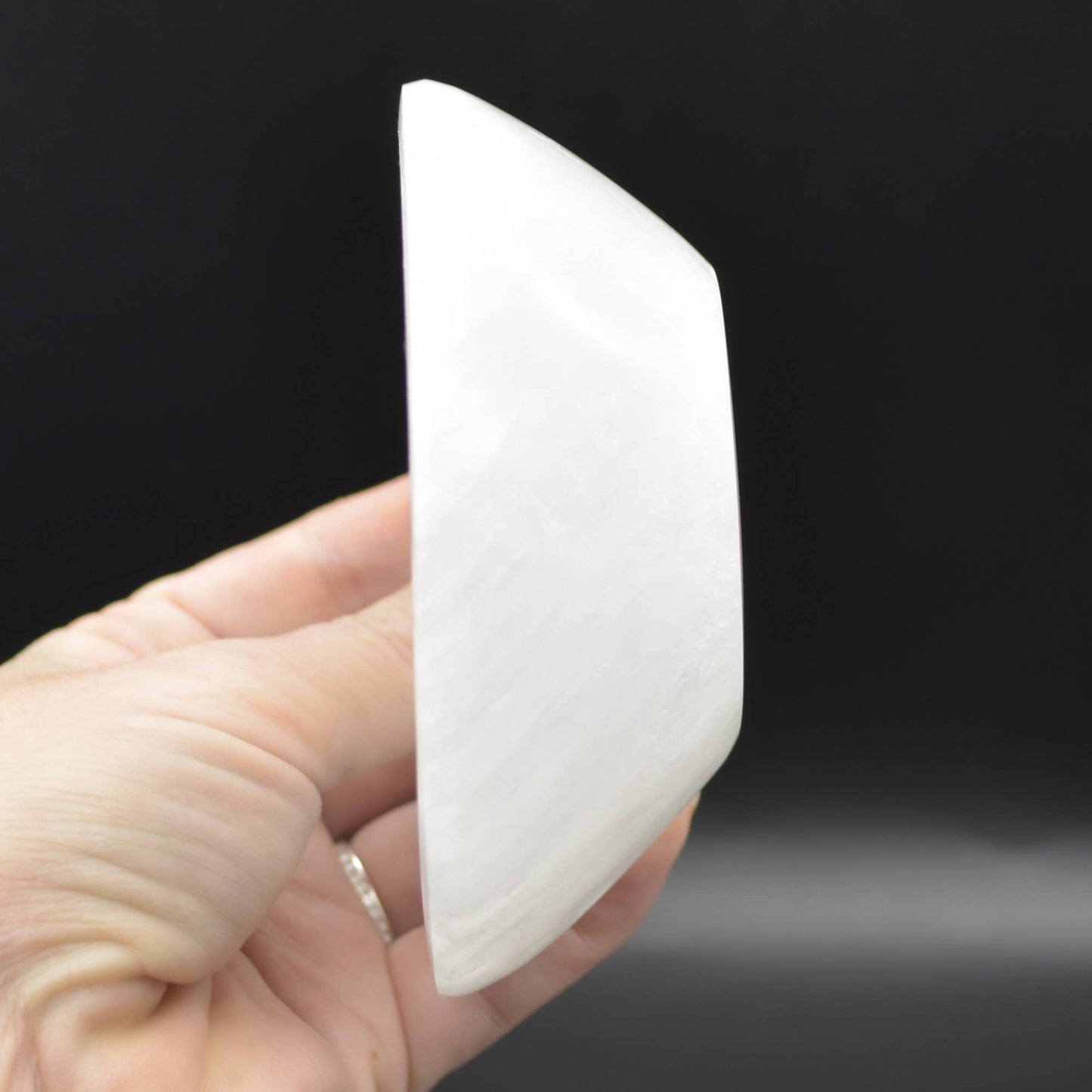 Selenite Round Charging Bowl - 10 cm - 1 Count